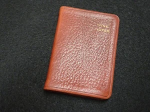 Crane WINE NOTES Red Leather Post Miniatures Notebook Varietal Type Region - Picture 1 of 22