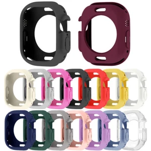 Miękka obudowa zegarka TPU Silikonowa osłona do Apple Watch Ultra 49mm Ramka Shell Bumper - Zdjęcie 1 z 36