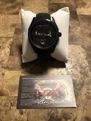Reloj Morphic 3405, Serie M34 con día/fecha-negro/negro NUEVO, PRECIO DE VENTA SUGERIDO POR EL FABRICANTE $1050 l Foto 1 de 4