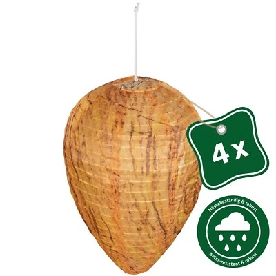 Nido di Vespe Artificiale Gardigo 4 Pz. Allontana Vespe Protezione Anti Vespe - Immagine 1 di 4