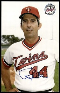 1986 Minnesota Twins Postcards Ray Miller #NNO