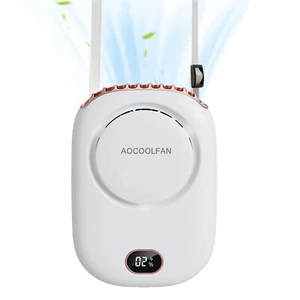 Portable Neck Fan, Handheld Mini Fan Small Personal Fan, Hand Held Fan USB Re... - Picture 1 of 6