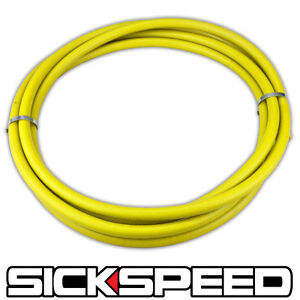 3 METERS YELLOW SILICONE HOSE FOR HIGH TEMP VACUUM ENGINE BAY DRESS UP 6MM P5