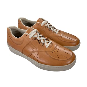 SAS High Street Lace Up Sneaker Mens Size 14 M Hazel Brown Leather NEW - Picture 1 of 9