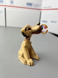 RARE VINTAGE PLASTIC PLUTO DOG J.V.Z. CO. FIGURE MAGNET BONE PRIZE TOY  - Picture 1 of 12