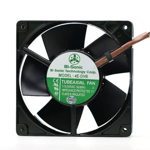 1PCS Bi-Sonic 4E-DVB 115V / 230V all metal high temperature AC cooling fan 12038 - Picture 1 of 4