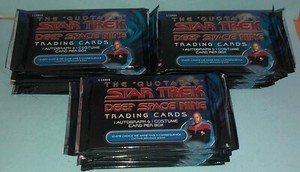 The "Quotable" Star Trek Deep Space Nine Lot of 30 Trading Card Packs 2007