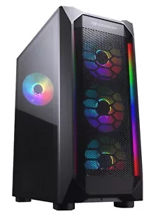 Gaming Computer PC Desktop For Gamer Plug and Play Geforce RTX 3060 RGB 1TB SSD - Picture 1 of 8