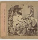 Three O'clock In The Morning - Victorian Genre Stereoview