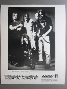 Marilyn Manson 8 X 10 black & white glossy promo photo 1994 ! - Picture 1 of 1