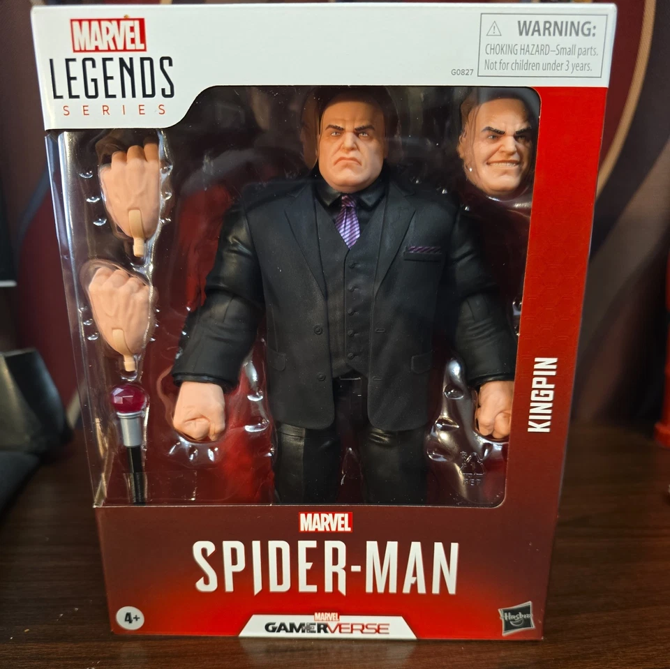 Hasbro Marvel Legends Spider Man Gamerverse Kingpin 6 Inch Action Figure
