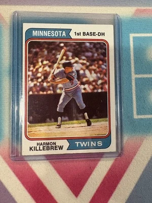 1974 Topps Baseball Harmon Killebrew (#400) Minnesota Twins - Image 1 of 2