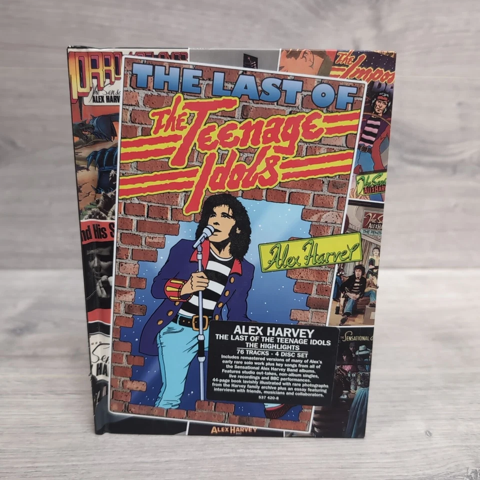 Alex Harvey - The Last Of The Teenage Idols - The Highlights - 4CD Boxset - 2017 Foto 1 de 4