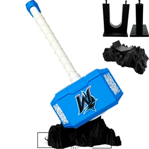 Miami Marlins #1 Mjolnir Thor's Hammer | 3D Printed Fan Art - Picture 1 of 6