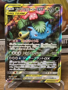 Venusaur & Snivy GX 066/064 Remix Bout 2019 SR Full Art Japanese Pokemon Card - Bild 1 von 3