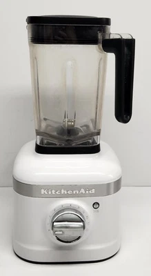 KitchenAid KSB4027CU K400 Variable Speed Blender White - TESTED Free Shipping - Image 1 of 4