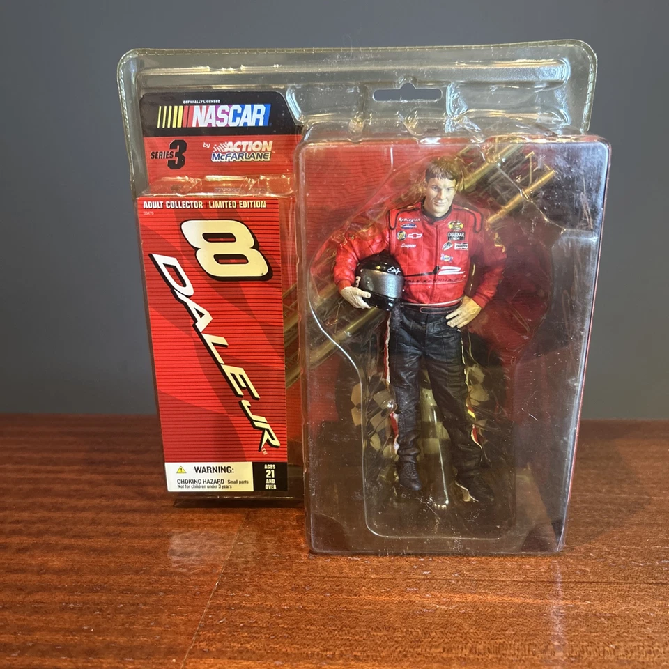 Figura Nascar Dale Earnhardt Jr #8 Serie 3 Acción McFarlane Foto 1 de 1