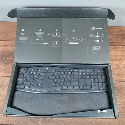 Logitech Ergo K860 Wireless Ergonomic Split Keyboard with Cushioned no dongle - Image 1 of 4