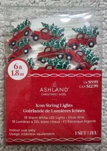 Neu ASHLAND LED nostalgisches Symbol Licht Set 6 Fuß lang LKW & Baum Weihnachten Deko - Bild 1 von 3
