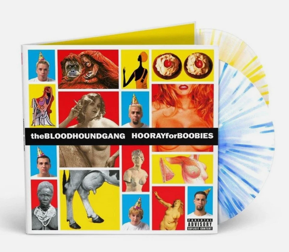 Bloodhound Gang Hooray For Boobies Blue & Yellow Vinyl 2xLP Record 25th NEW 2024 Foto 1 de 1
