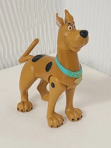 Scooby Doo Dog Action Figure Basic Fun Inc & HB Articulated 4.25" T× 4" L× 2" W - Picture 1 of 8