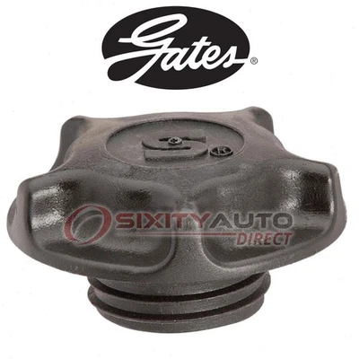 Gates Oil Filler Cap for 1989-1998 Nissan 240SX 2.4L L4 - Motor Oil Change bh — 第 1/4 张图片