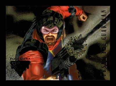 6-0-1-NS PWE . skeleton warriors . 1995 fleer . powerblast . #4 - Image 1 of 2