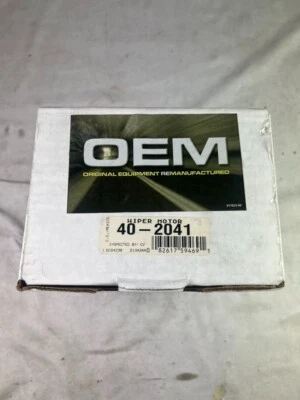 Windshield Wiper Motor OEM 40-2041 Reman fits; 2000-2008 Ford Focus - Image 1 of 4