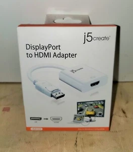 J5create DisplayPort to HDMI Adapter JDA154 - Picture 1 of 4