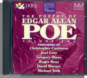 Die Poesie von Edgar Allan Poe, Vol. 2 - Neue 27-Track-CD, gelesen von berühmten Schauspielern! - Bild 1 von 2