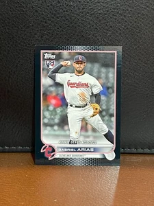 2022 Topps ~~MINI~~ GABRILE ARIAS Guardians rc #US321 Rookie BLACK BORDER - Picture 1 of 2
