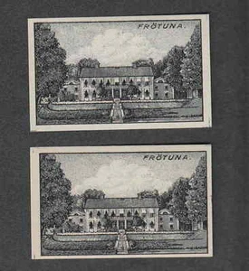 Old   Matchbox  label   Sweden BV5   House Hotel - Picture 1 of 1