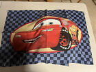Vintage Disney Pixar Set Bed Sheets Cars Movie Lightening McQueen Tow Mater