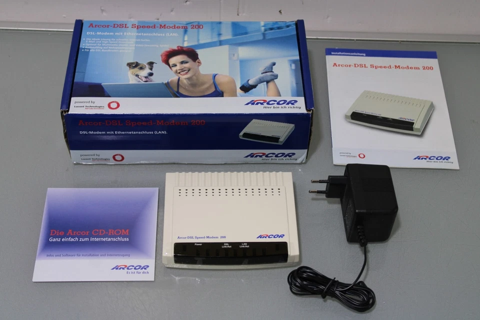 Arcor DSL Speed Modem 200 - Bild 1 von 4
