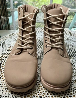 Damas Informales/Vestido Rosa Polvoriento Botines Talla 9M Suelas Antideslizantes Sku 707 Foto 1 de 4