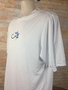 Albemarle Outer Banks North Carolina Classic Men's Athletic Fishing Shirt M H41 - Picture 1 of 12
