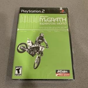 Jeremy McGrath: Supercross World Sony PlayStation 2 PS2 Juego NUEVO SELLADO RARO - Imagen 1 de 7