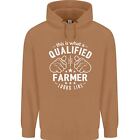 This Is What A Qualified Farmer Looks Like Mens 80% Cotton Hoodie