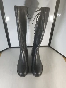 Botas de equitación altas Sofft Aqua para mujer de cuero superior y calcetín talla 9,5 M nuevas - Imagen 1 de 18