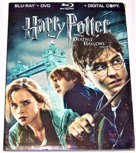 Harry Potter & The Deathly Hallows Part 1 - 3 Disc Set (w/ DVD & Blu-Ray) | USED - Picture 1 of 12