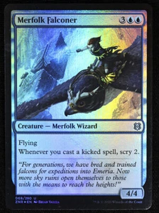 Magic TCG - Zendikar Rising - Merfolk Falconer - 69 - Uncommon - Foil LP/NM - Bild 1 von 2