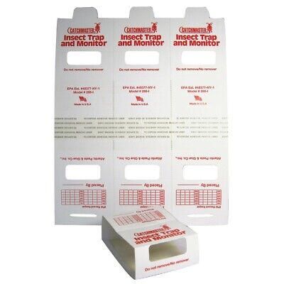 24 Catchmaster 288i Spider & Insect Control Monitor Glue Boards • 35.89£