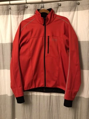 Chaqueta Gore Bike Wear Windstopper Soft Shell roja negra para mujer talla M ciclismo Foto 1 de 4