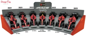 Bburago Ferrari 7 Car Set 2021 SF21/2022 F1-75 /2023 SF-23 1:43 - Picture 1 of 1