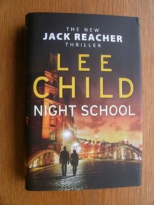 Lee Child Night School SIGNED 1st UK HC Fine / Fine - Picture 1 of 4