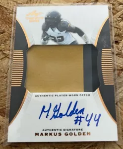 2015 Leaf Trinity Signatures Bronze Markus Golden RPA Rookie Patch Auto RC - Picture 1 of 2