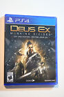 Deus Ex Mankind Divided   Day One Edition Ps4 Brand New   Factory Sealed