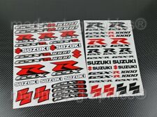 Suzuki GSX-R1000 motorcycle decal set stickers graphics gsxr 1000 Laminated