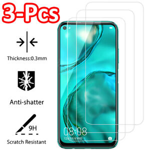 For Huawei P40 P30 Lite P20 Pro P10 P Smart 3Pcs Tempered Glass Screen Protector