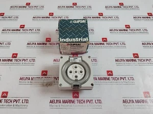 Clipsal 56SO550LE Three Phase Socket Outlet 56 Series 50A 500VAC 50hz (Grey) - Picture 1 of 10